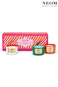 NEOM Clear The Winter Wellbeing Wonders Candle Trio (K15474) | £45