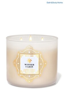 Furniture in Time for Christmas Clear Winter Cabin 3Wick Candle 14.5 oz / 411 g (K19679) | £17.50