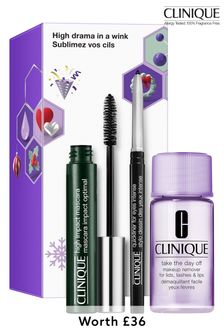Clinique High Impact Mascara Eye Makeup Remover Gift Set (worth £36) (K21336) | £23