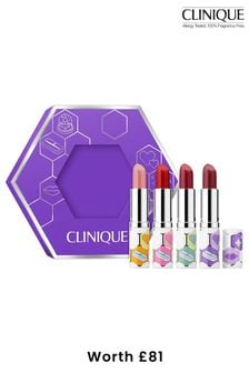 Clinique Pop Treats Lipstick Makeup Gift Set (worth £81) (K21338) | £35