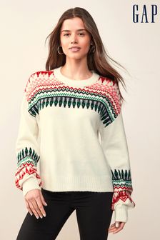 gap reindeer sweater