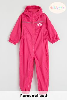 Personalised Kids Regatta Paddle Rain Suit by Dollymix (K35661) | £34