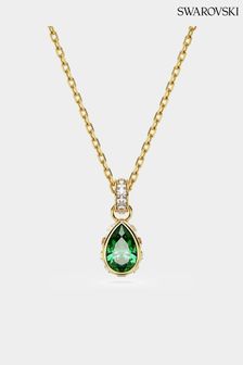 Swarovski Gold-Plated Stilla Crystal Pear-Cut Pendant Necklace (K44191) | £85