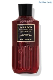 Bath & Body Works Bourbon 3in1 Hair, Face amp; Body Wash 10 fl oz / 295 mL (K44299) | £16