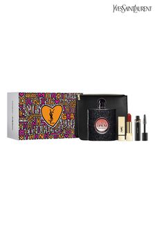 Yves Saint Laurent Black Opium Eau de Parfum 90ml Eye and Lip Gift Set (K50169) | £129