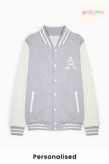 Personalised Adults Varsity Jacket by Dollymix (K54160) | £35