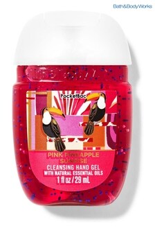 Bath & Body Works Pink Pineapple Sunrise PocketBac Cleansing Hand Gel 1 fl oz / 29 mL (K54922) | £4