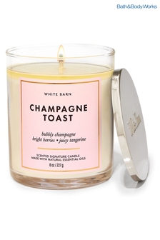 Bootcut & Flare Champagne Toast Champagne Toast Signature Single Wick Candle 8 oz / 227 g (K54936) | £20