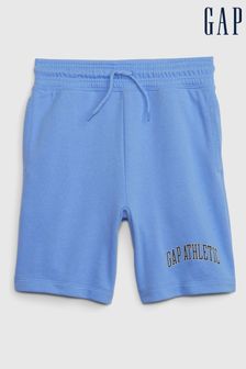 Gap Blue Atheletic Logo Loose Fit Sweat Shorts (K57345) | £18