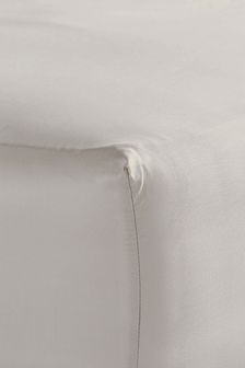 Bedfolk Natural Luxe Cotton Deep Fitted Sheet