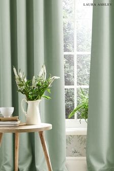 Sage Stephanie Blackout Lined Blackout/Thermal Pencil Pleat Curtains