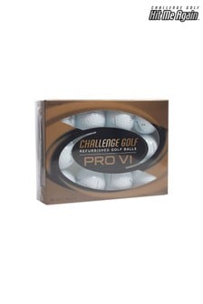 Challenge Golf White Pro V1 Refurbished 12 Ball Pack (L02624) | £20