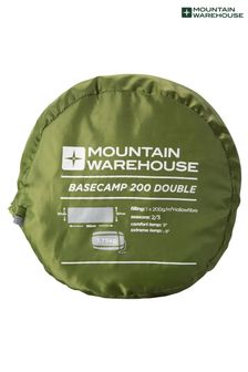 Mountain Warehouse Green Basecamp 200 Double Sleeping Bag (L05251) | £35