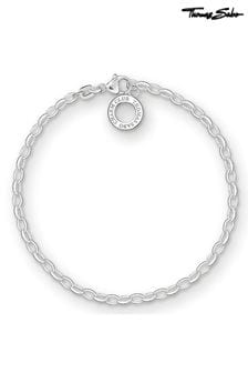 Thomas Sabo Sterling Silver Fine Charm Bracelet (L07743) | £28