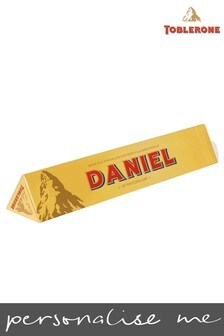 Personalised Chocolate Toblerone by Emagination