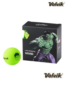 Volvik Green Hulk Marvel Golf Ball Pack (L11397) | £22