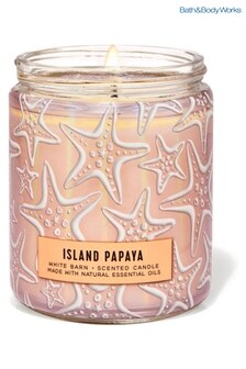 Bath & Body Works Island Papaya Single Wick Candle