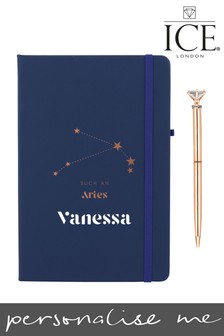 Personalised Star Sign Notebook by Ice London