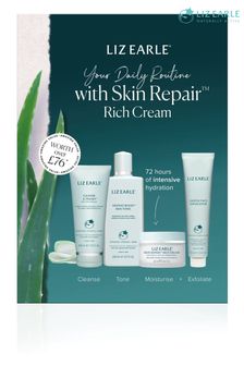 Liz Earle Your Daily Routine With Skin Repair Rich Cream Kit (worth £76) (L71484) | £54.50