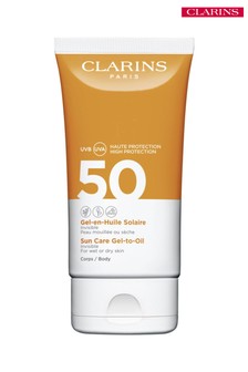 Clarins Sun Care Gel-To-Oil for Body SPF 50+ 150ml (L85557) | £26