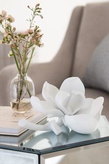 White Decorative Flower Ornament (M00082) | £26