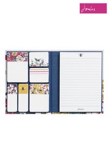 Joules Floral Memo List Pad & Sticky Notes
