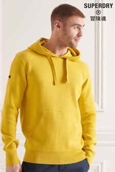 Superdry Yellow Organic Cotton Essential Hoodie