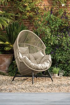 Natural Helsinki Outdoor Cocoon Chair (M01031) | £410