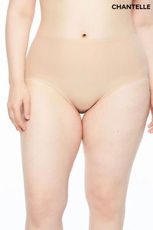 Chantelle Nude Soft Stretch Plus High Waisted Briefs