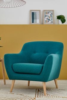 Lacey Armchair With Light Legs