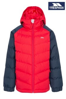 Trespass Red Sidespin Male Padded Jacket