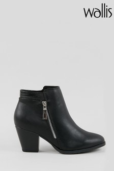 Buy Women's Footwear Black Boots Wallis 