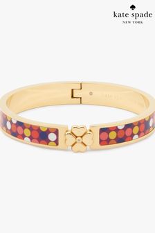 For All Mankind Heritage Spade Dot Party Hinged Bangle