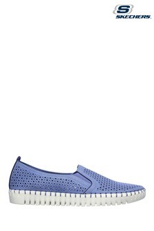Skechers Blue Sepulveda Blvd A La Mode Slip On Shoes (M08377) | £54
