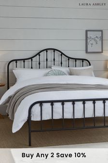 Laura Ashley Black Shandwick Metal Bed Frame (M10552) | £375 - £475