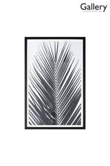 Gallery Home Gold Black Palm Framed Wall Art