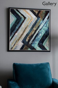 Metallic Abstract Framed Wall Art by Gallery Direct