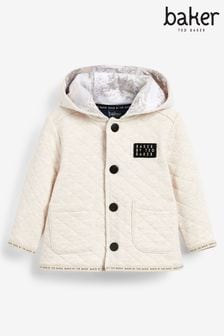Baker by Ted Baker Cream Quilted Jacket