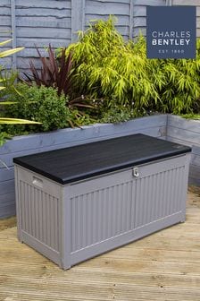 Outdoor Plastic Storage Box 270L By Charles Bentley
