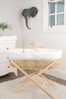 Mother&Baby Blue Moses Basket