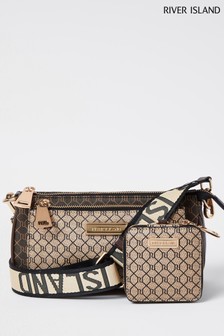 River island across the body bag sales