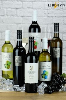 Australian Wine Adventure Mixed Case of 6 Bottles by Le Bon Vin (M18943) | £59