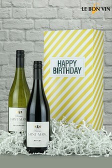 Happy Birthday Saint Marc Wine Gift by Le Bon Vin