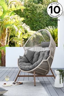 Grey Helsinki Outdoor Cocoon Chair