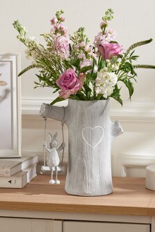 Grey Rosemary Rabbit Swing Vase