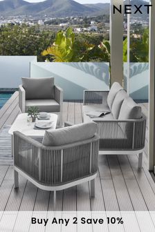 Grey Mauritius Outdoor Lounge Set (M21851) | £1,499