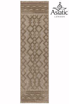 Asiatic Rugs Brown Indoor/Outdoor Salta Links Runner