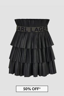 Karl Lagerfeld Girls Black Skirt
