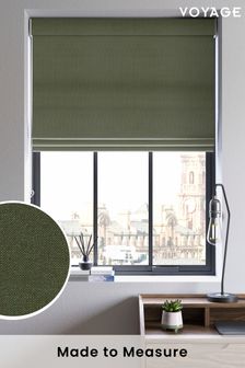 Forest Green Romeo Made To Measure Roman Blind