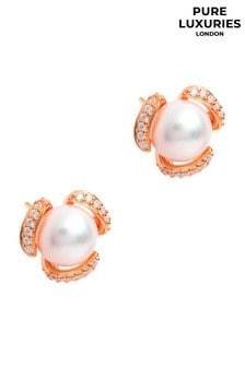 Pure Luxuries London Kadis Pearl Earrings